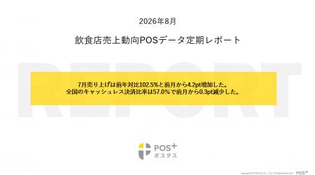 クラウド型モバイルPOSレジ「POS＋（ポスタス）」飲食