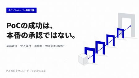 「AI導入がPoCで終わる」原因を、業務責任・受入条件