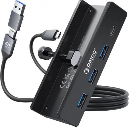 ORICO、クランプ固定式USB-Cハブを発表--5Gbps高速転