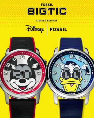 ディズニー × フォッシル、限定コレクション「Disney 