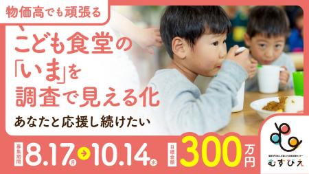 【クラウドファンディング開始】物価高でも頑張るこど