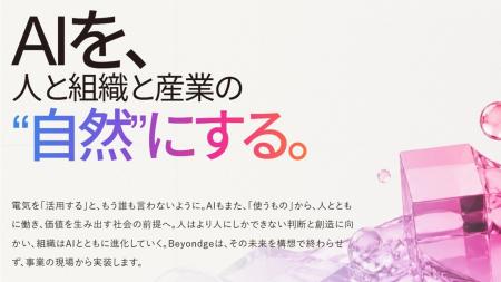 AIビジョン「AIを、人と組織と産業の『自然』にする。 AIビジョン「AIを、人と組織と産業の『自然』にする。