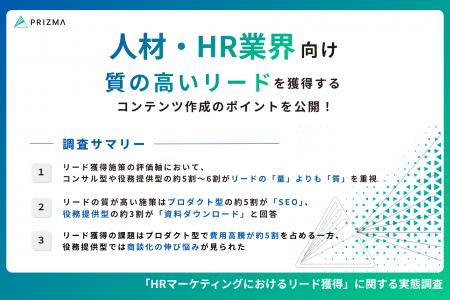 【人材・HR業界のマーケター調査】資料DLの商談化率は