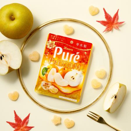 秋限定の新フレーバー！国産幸水梨果汁の、香り豊かで