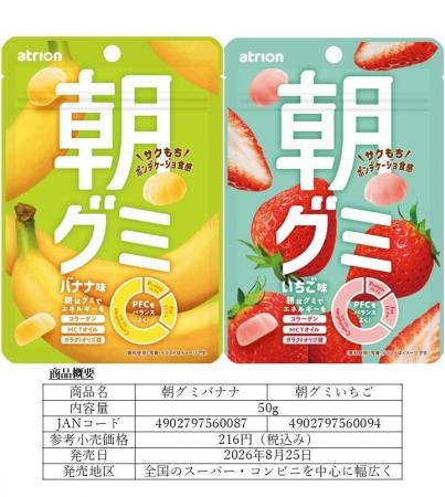 【新商品】「朝からグミしか食べてない」現代の食生活