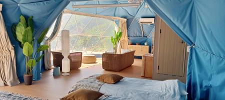 【沖縄・うるま市】「glampark resort アクナ浜」ツイ