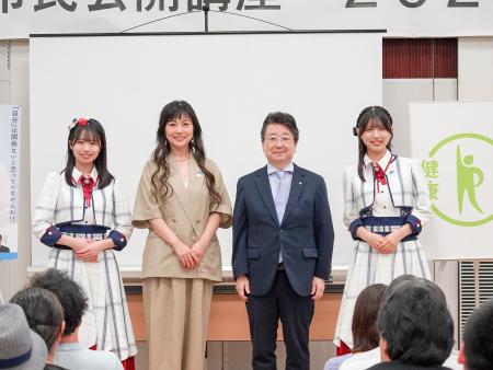 島谷ひとみ・NGT48（甲斐瑞季・細矢夏帆）が新潟で肝