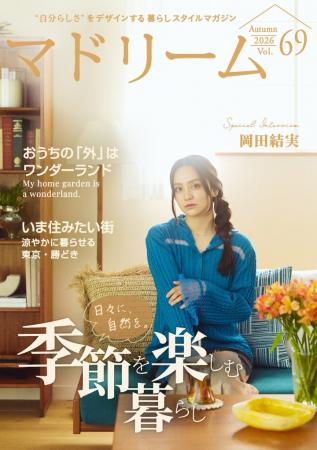 暑い季節が苦手だった岡田結実さん。ベランダと風鈴で 暑い季節が苦手だった岡田結実さん。ベランダと風鈴で