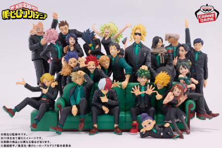 アニメ『僕のヒーローアカデミア』1年A組の23人utf-8