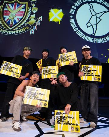 株式会社FNMD所属「FOUND NATION」が世界一!「UK B-B 株式会社FNMD所属「FOUND NATION」が世界一!「UK B-B