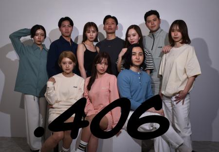 アパレルブランド「.406」がリブランディングを機に、 アパレルブランド「.406」がリブランディングを機に、