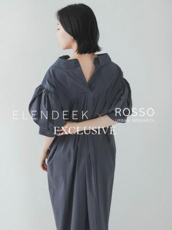 ELENDEEK × ROSSO Exclusive Color One-piece
