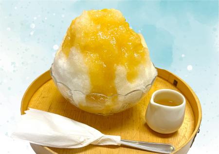 かき氷専門店『しろいくも』北千里より果実本来の美味