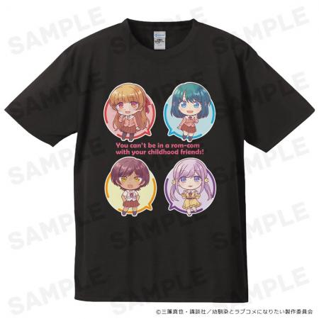 TVアニメ「幼馴染とはラブコメにならない」Tシャツ、