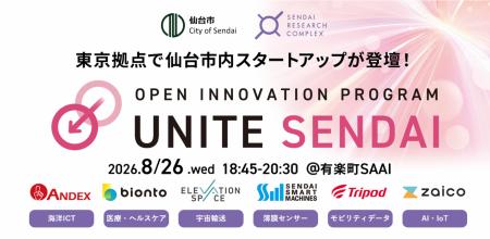 仙台市内の研究開発型スタートアップ等によるピッチイ 仙台市内の研究開発型スタートアップ等によるピッチイ