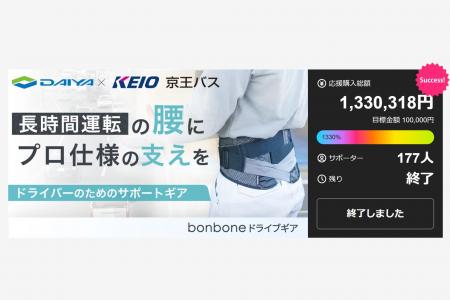 【クラファン達成率1330%】京王電鉄バスグループと共