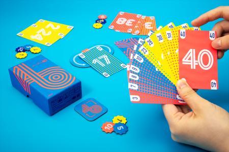 ボードゲーム『ループする40』2026年10月発売。美しい