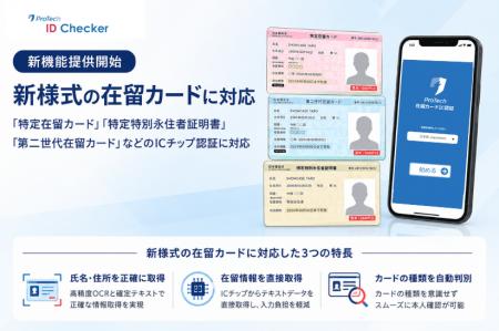 ショーケース、「ProTech ID Checker」が新様式の在留