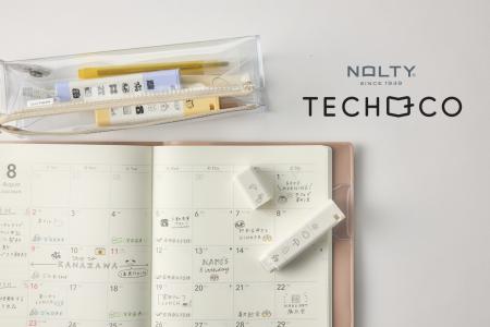 手帳×スタンプのお悩みから生まれた、NOLTY TECHOCO（