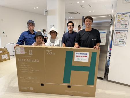 ハイセンス、令和8年熊本地震の被災地へ　75型大utf-8