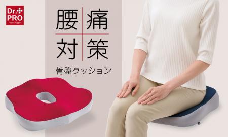 腰・座骨の負担を軽減！骨盤周りを支えて正しい姿勢を