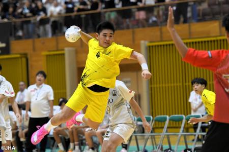 第55回全国中学校ハンドボール大会 男子・GHRが初優勝