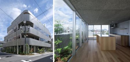 曲線ファサードが街に新たな息吹をもたらす、商住複合 曲線ファサードが街に新たな息吹をもたらす、商住複合