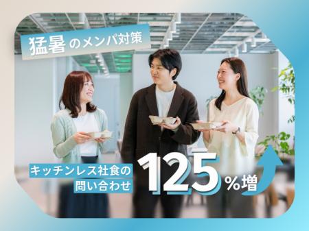【9割が猛暑で仕事に影響】メンパ対策にキッチンレス