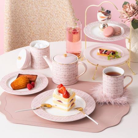 ファッションを楽しむように、秋の食卓を彩る。タータ