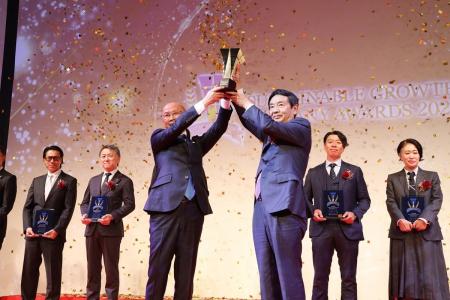 約12,000社から選出『サステナグロースカンパニーアワ 約12,000社から選出『サステナグロースカンパニーアワ