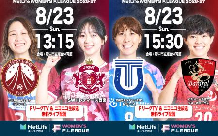 【ＦリーグTV × YouTube】女子Ｆピックアップマッチ！