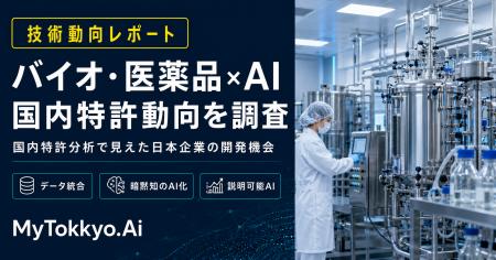 【技術動向レポート】バイオ・医薬品産業のAI実装を阻