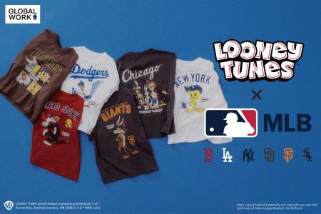 GLOBAL WORK KIDSより、「LOONEY TUNES×MLB」 コレク