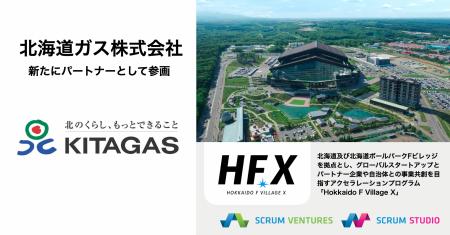 新たにパートナーとして北海道ガス株式会社が参画、北