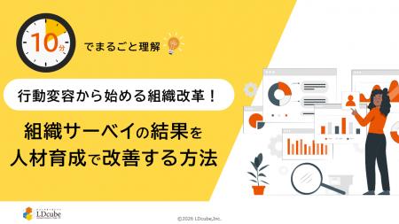 「10分でまるごと理解！行動変容から始める組織改革！