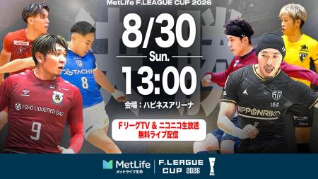 【ＦリーグTV × ニコニコ生放送】決勝戦はニコニコで