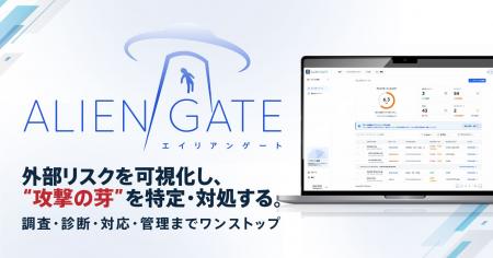 CyberCrew、外部リスク管理プラットフォーム「ALIENGA