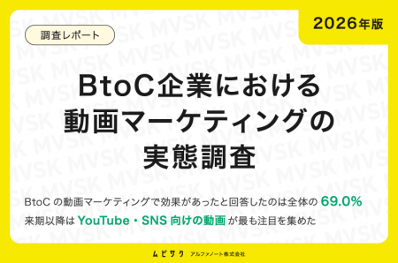 【2026年版】BtoC企業における動画マーケティングの実 【2026年版】BtoC企業における動画マーケティングの実