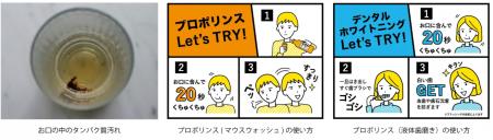お口の汚れを目で見て実感『プロポリンス』のサンリオ