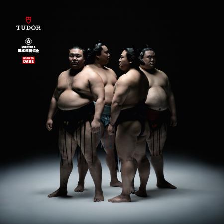 大相撲テーマのチューダー ポップアップストア、大阪