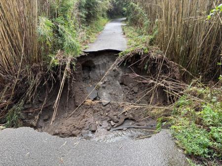 令和8年豪雨による被害からの復旧に向け、館山市がふ