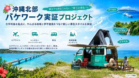 古宇利島の車泊(くるまはく)を起点に、やんばる・伊 古宇利島の車泊(くるまはく)を起点に、やんばる・伊