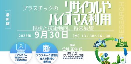 【ライブ配信/ZOOM】「プラスチックスのリサイクルや