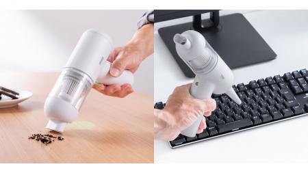 吸う・吹くを1台に。コードレスでどこでも使える2WAY