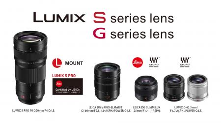 LUMIX Sシリーズレンズ/Gシリーズレンズの4機種を発売 LUMIX Sシリーズレンズ/Gシリーズレンズの4機種を発売