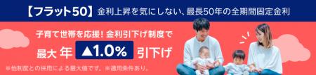 【プレスリリース】楽天銀行、「フラット50」の取扱を 【プレスリリース】楽天銀行、「フラット50」の取扱を