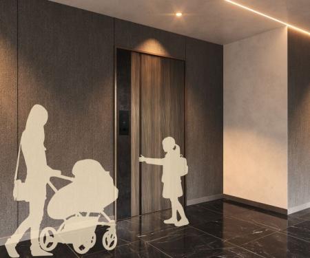 鋼製軽量電動マンションドア「Autoa(オトア)」が第2 鋼製軽量電動マンションドア「Autoa(オトア)」が第2