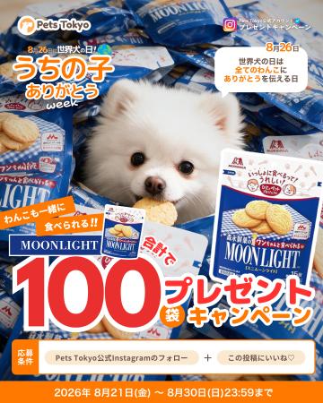 8月26日は「世界犬の日」！愛犬と同じおやつを楽しむ