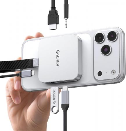 ORICO、MagSafe対応6-in-1 M.2 NVMeドックを発表。Pro