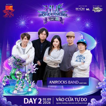 日中を拠点に活動するトリリンガルバンド・ANIROCKS、